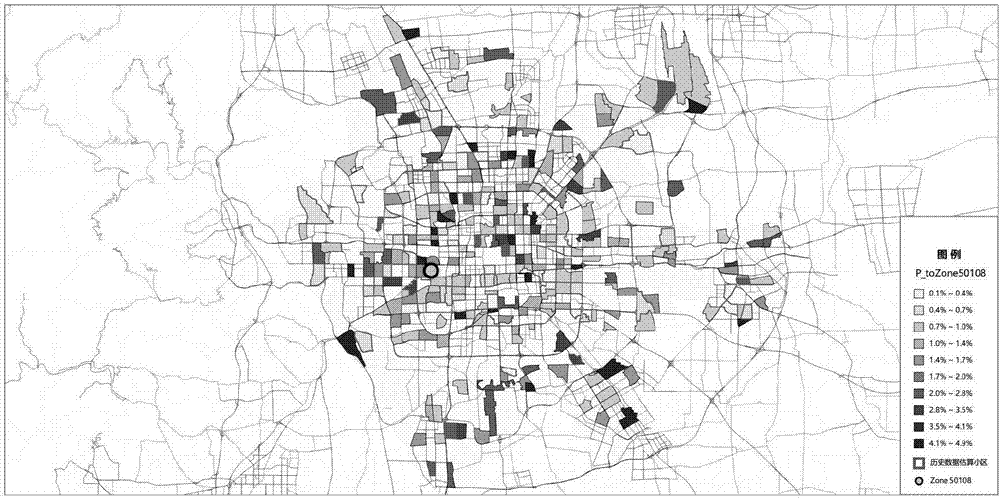 Car OD extraction method based on signaling and floating car data