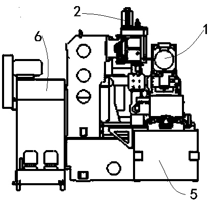 Crankshaft milling machining center