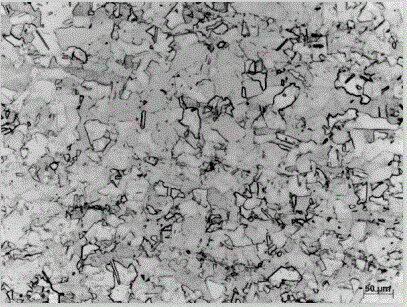 Metallographic structure etching solution of high-nitrogen stainless steel and metallographic etching method