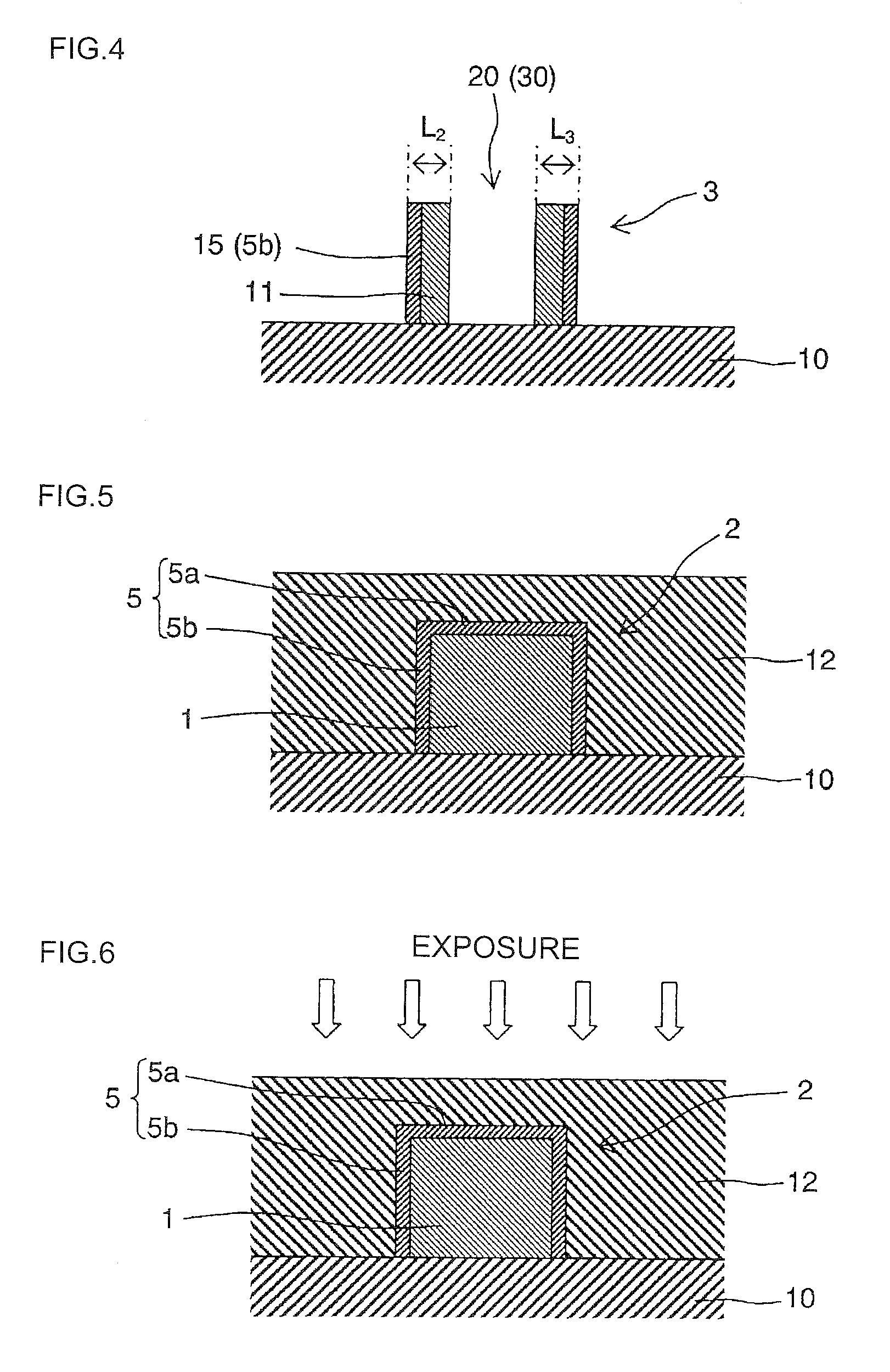 Method for pattern formation and resin composition for use in the method