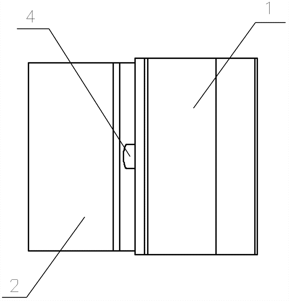 Oscillating spring bolt for door lock