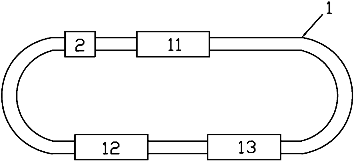 Aging detection system of electrodeless lamp