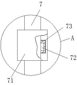 Sewage treating cylinder making circular treating possible