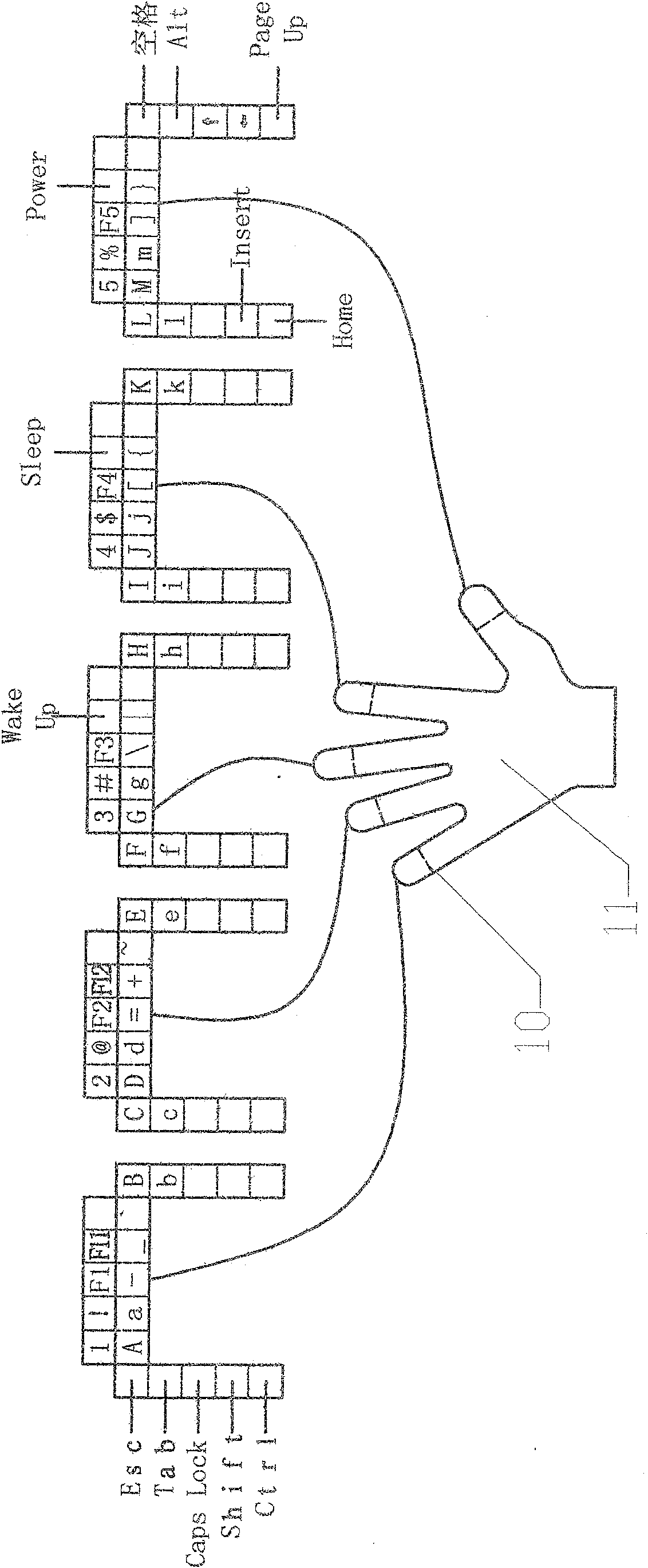 Computer integrated health operations chair and its computer signal input apparatus