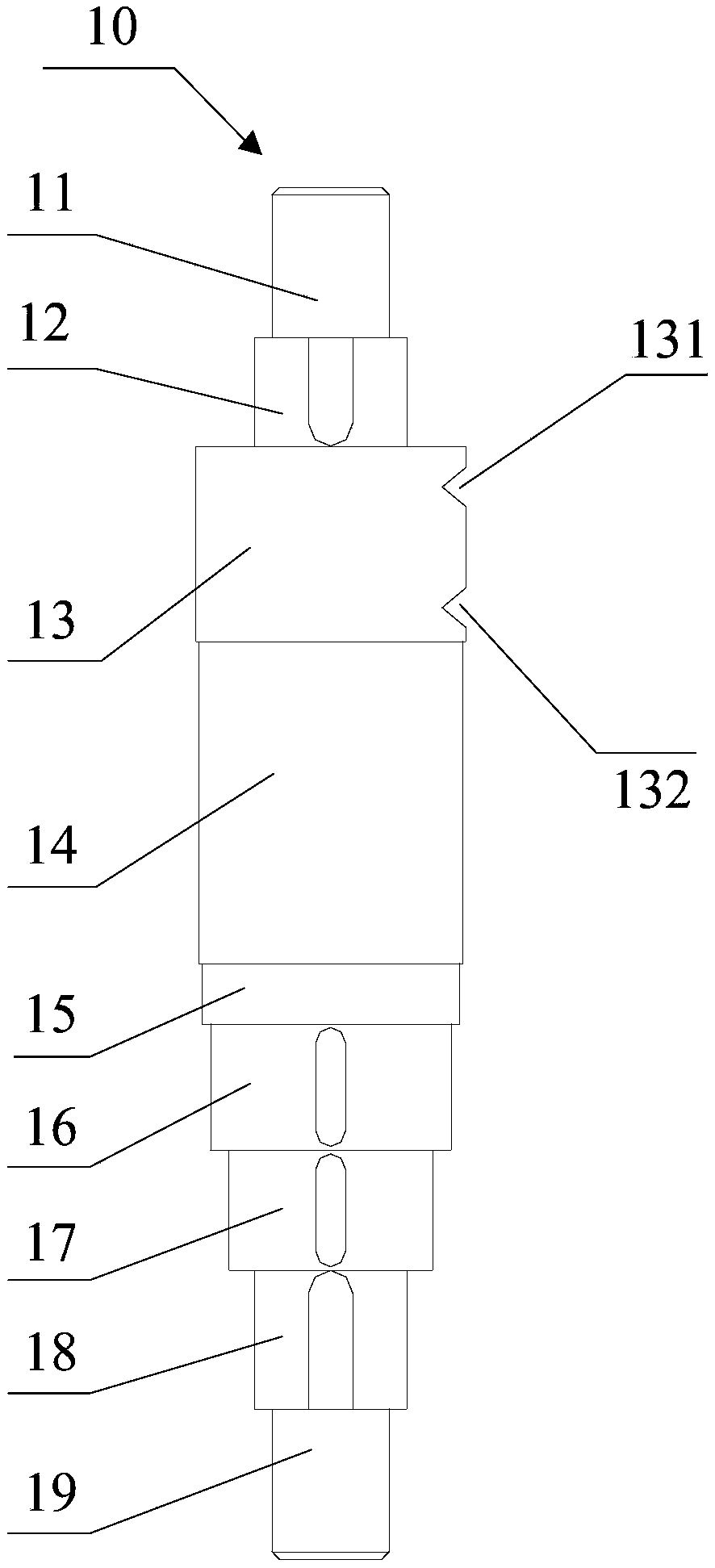 Locking device for hatch cover of manned submersible