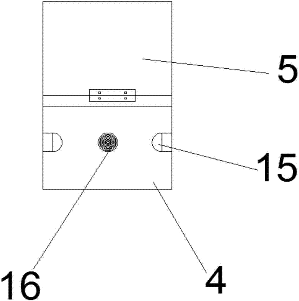 Feeding and drinking device for animal breeding