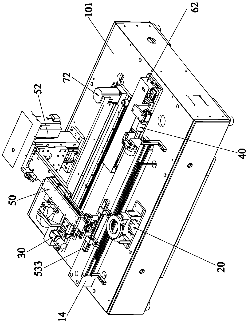 Scraper detection device for omnidirectional detection