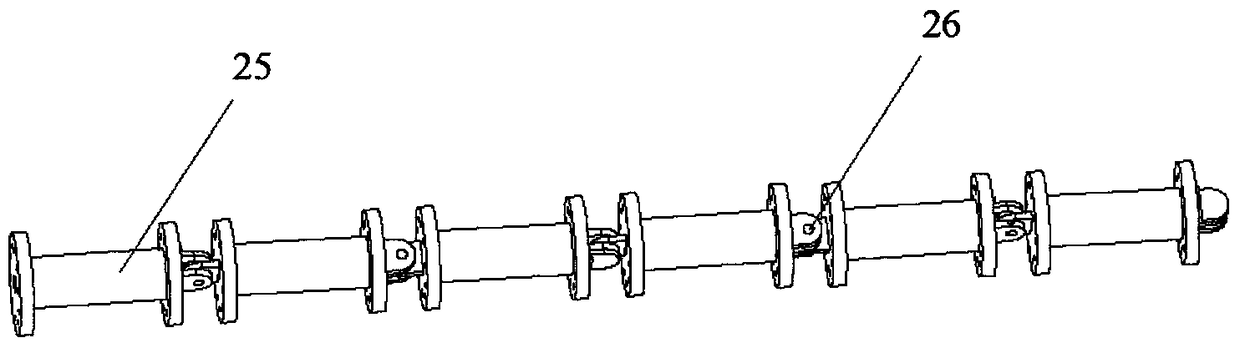 Novel retractable minimally invasive surgery operation arm