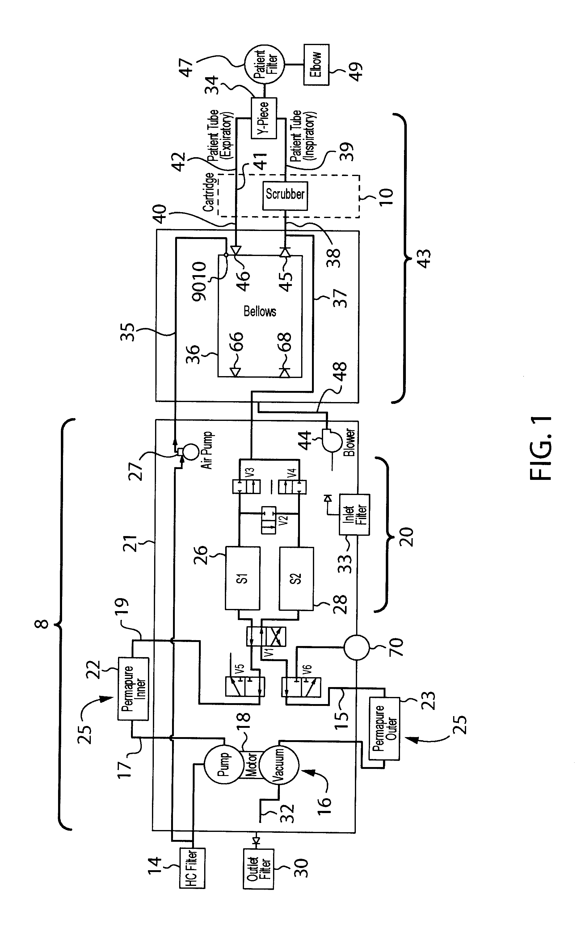 Portable life support apparatus