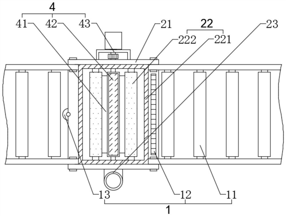 A finishing system and control system for gypsum substrate