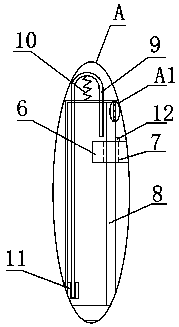 Crop seedling cultivation device