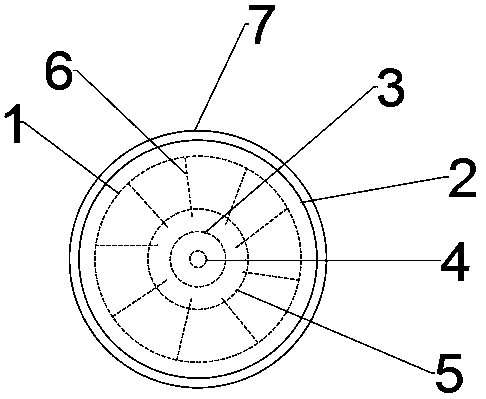 Cylinder moving sock washing device