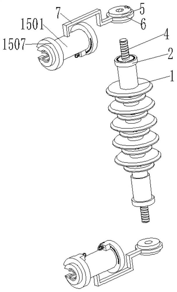 Insulator for preventing cable from loosening