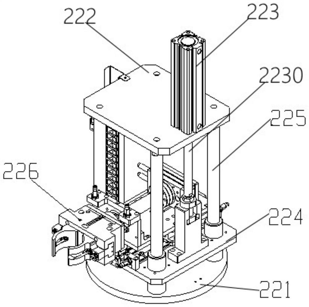 A dismantling device and dismantling method for a tubular container carrying dangerous goods