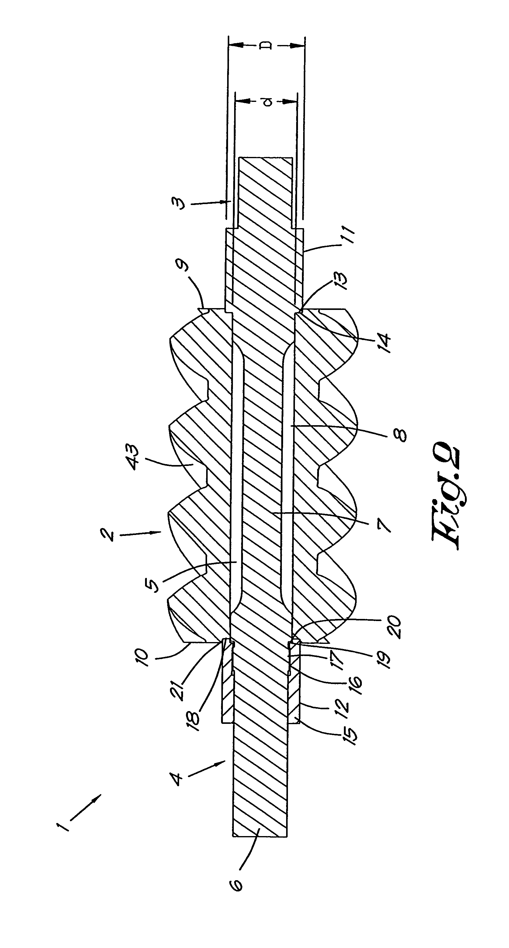 Rotor for a screw compressor