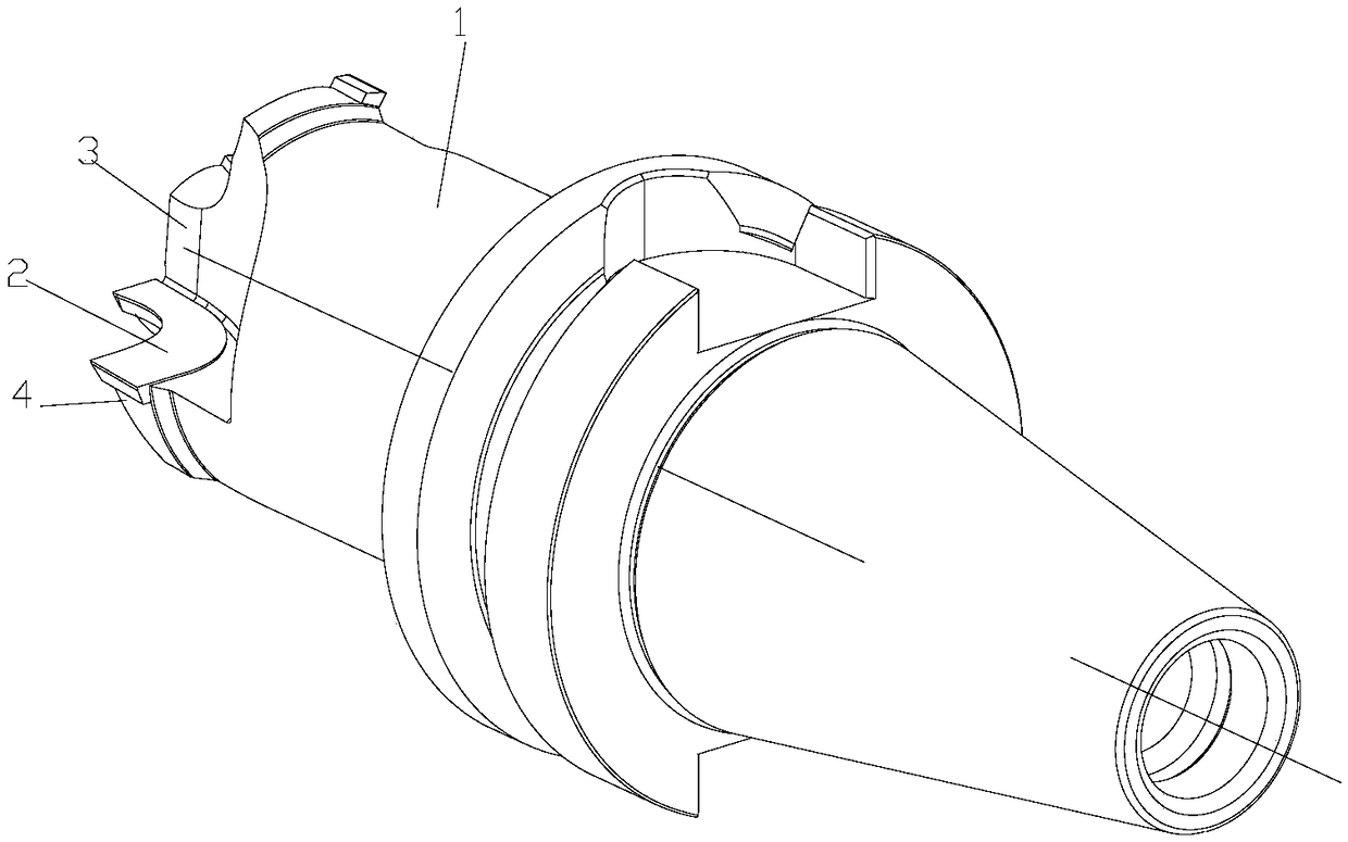 Tool for forming and processing mobile phone appearance