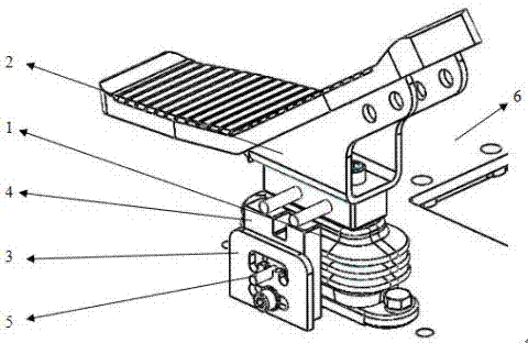 Multifunctional pilot maneuvering foot valve mechanism and using method thereof