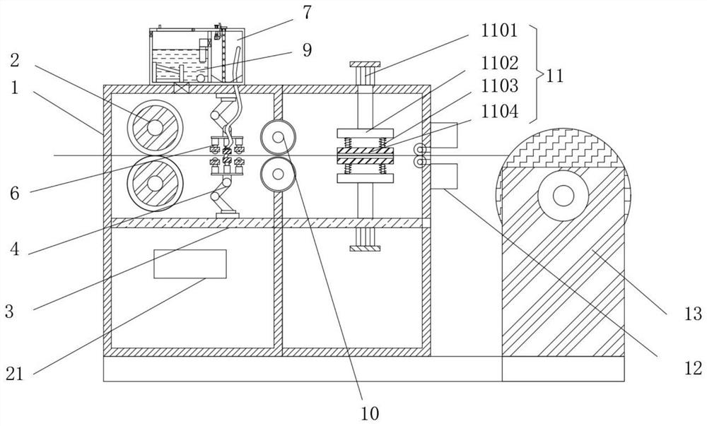 Textile winding machine capable of achieving treatment to fabric scraps