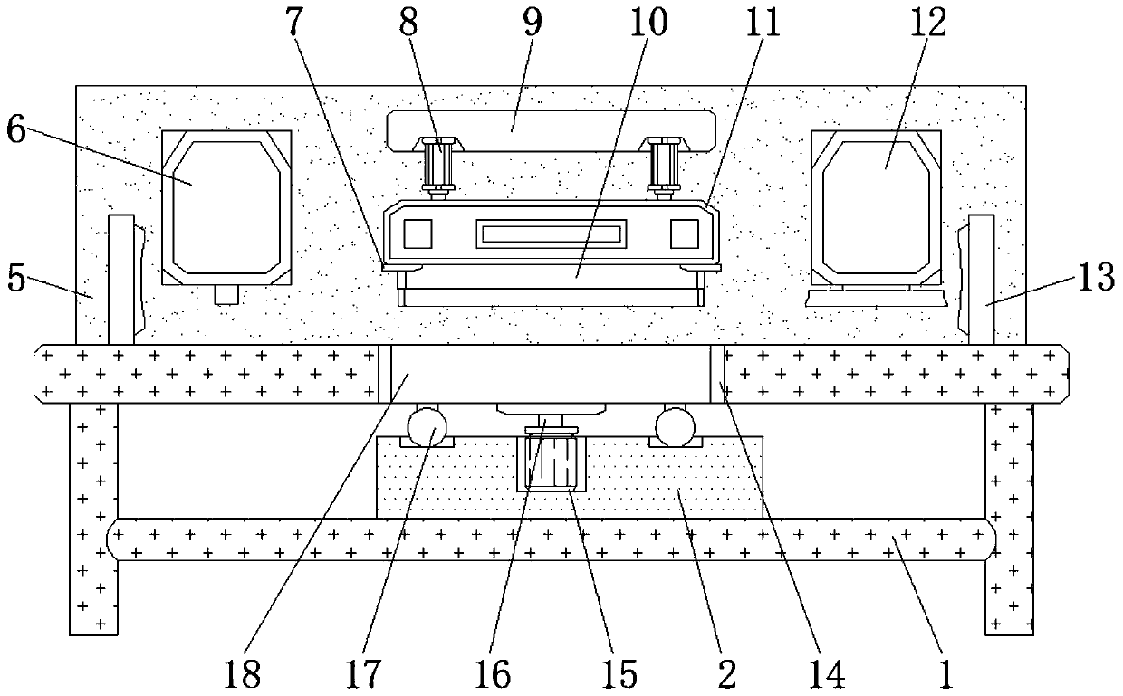 Jerky production line with rotating mechanism