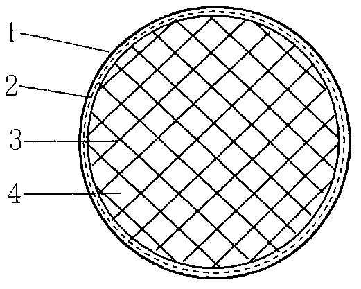 Pepper compound traditional Chinese medicine powder grid-shaped suture fixed traditional Chinese medicine cap used for treating alopecia and leukotrichia