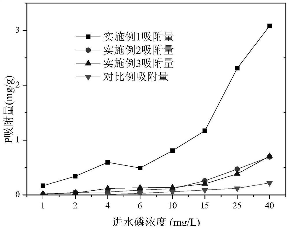 Matrix filler and method for reinforcing constructed wetland dephosphorization by utilizing wetland plant thalia dealbata