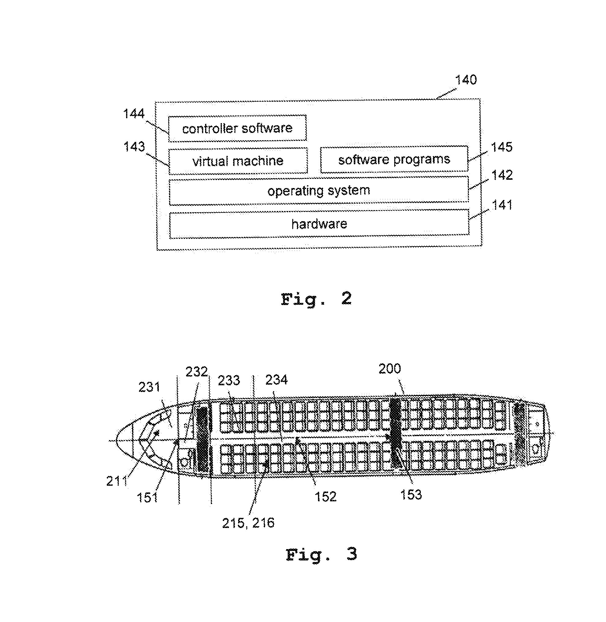 Wireless access for a mobile terminal to functional domains