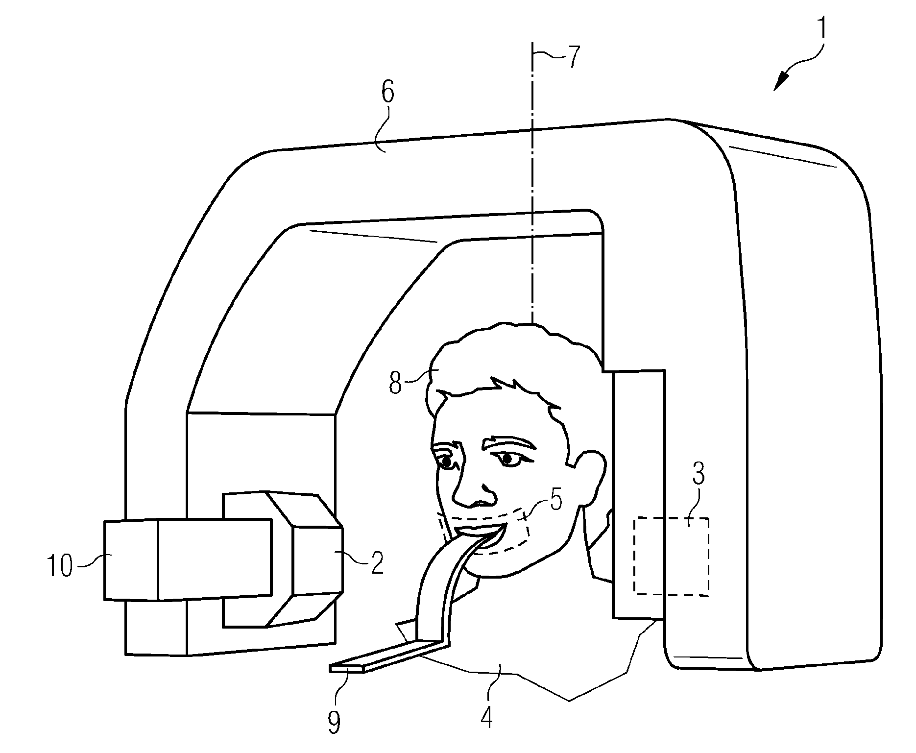 Method and apparatus for radiographic imaging