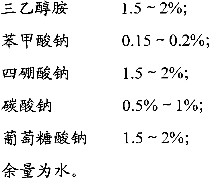 Water-soluble environment-friendly anti-rusting agent, and preparation method and application thereof