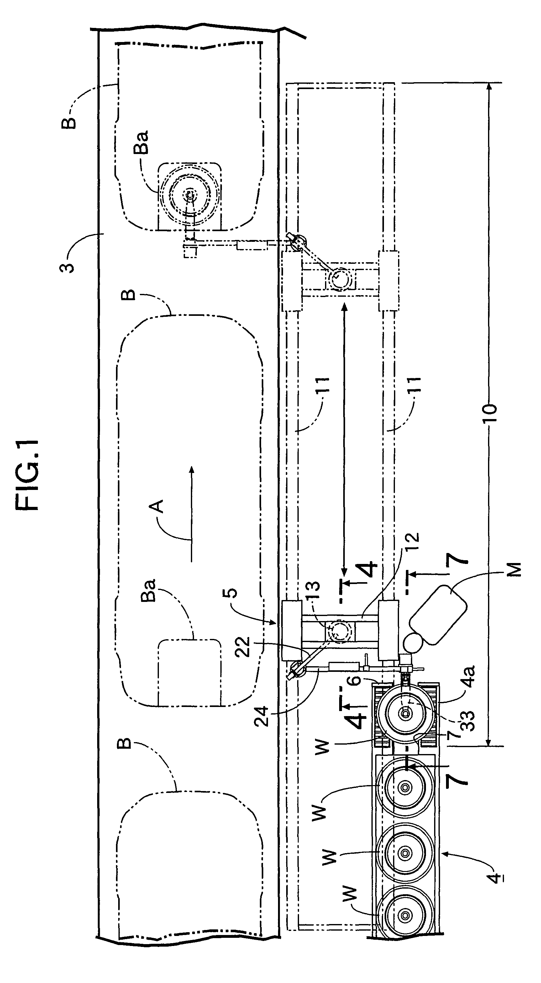 Workpiece transfer system and workpiece transfer method