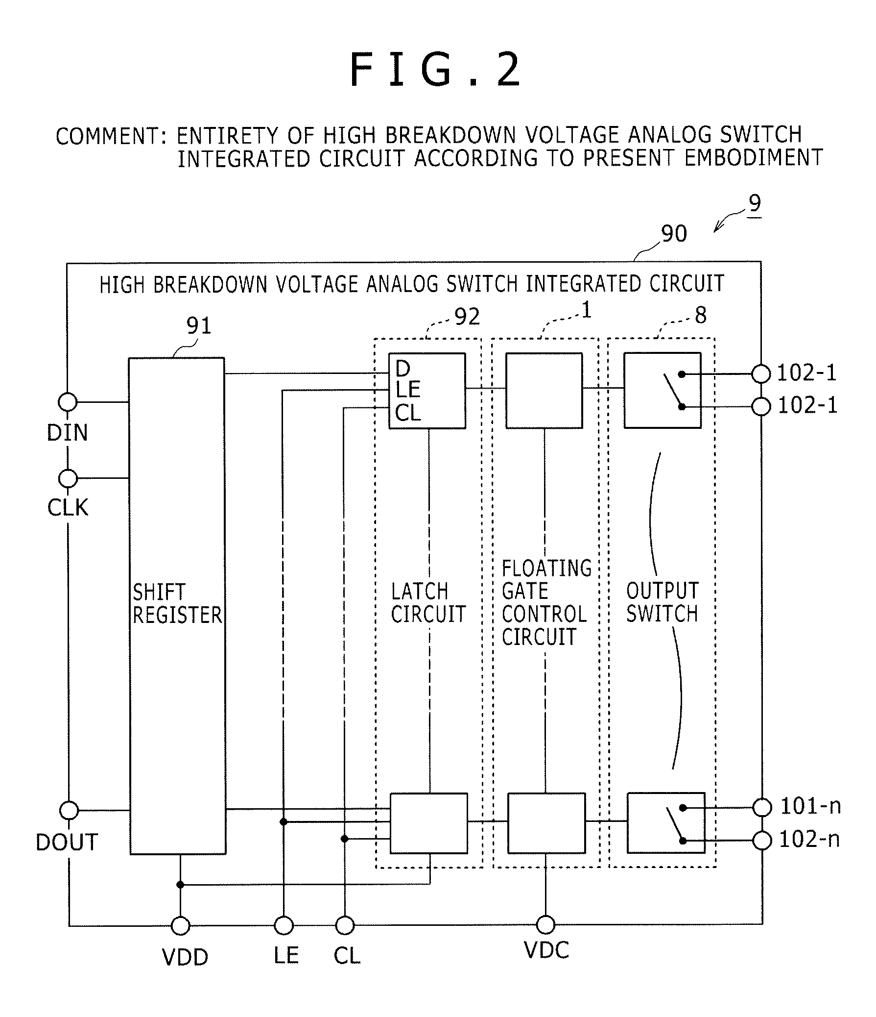 Semiconductor switch circuit, signal processing apparatus, and ultrasound diagnostic apparatus