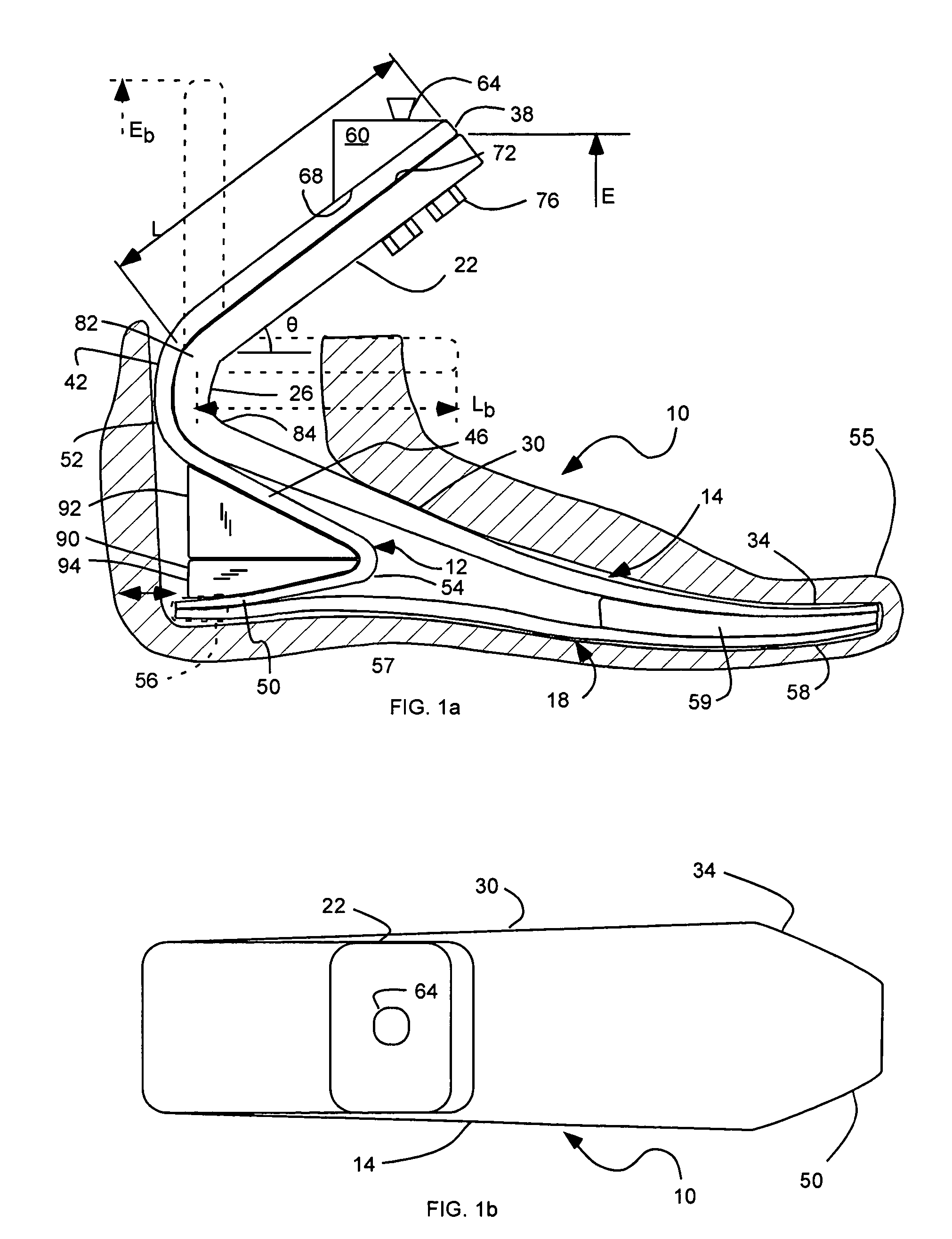 Prosthetic foot with a resilient ankle