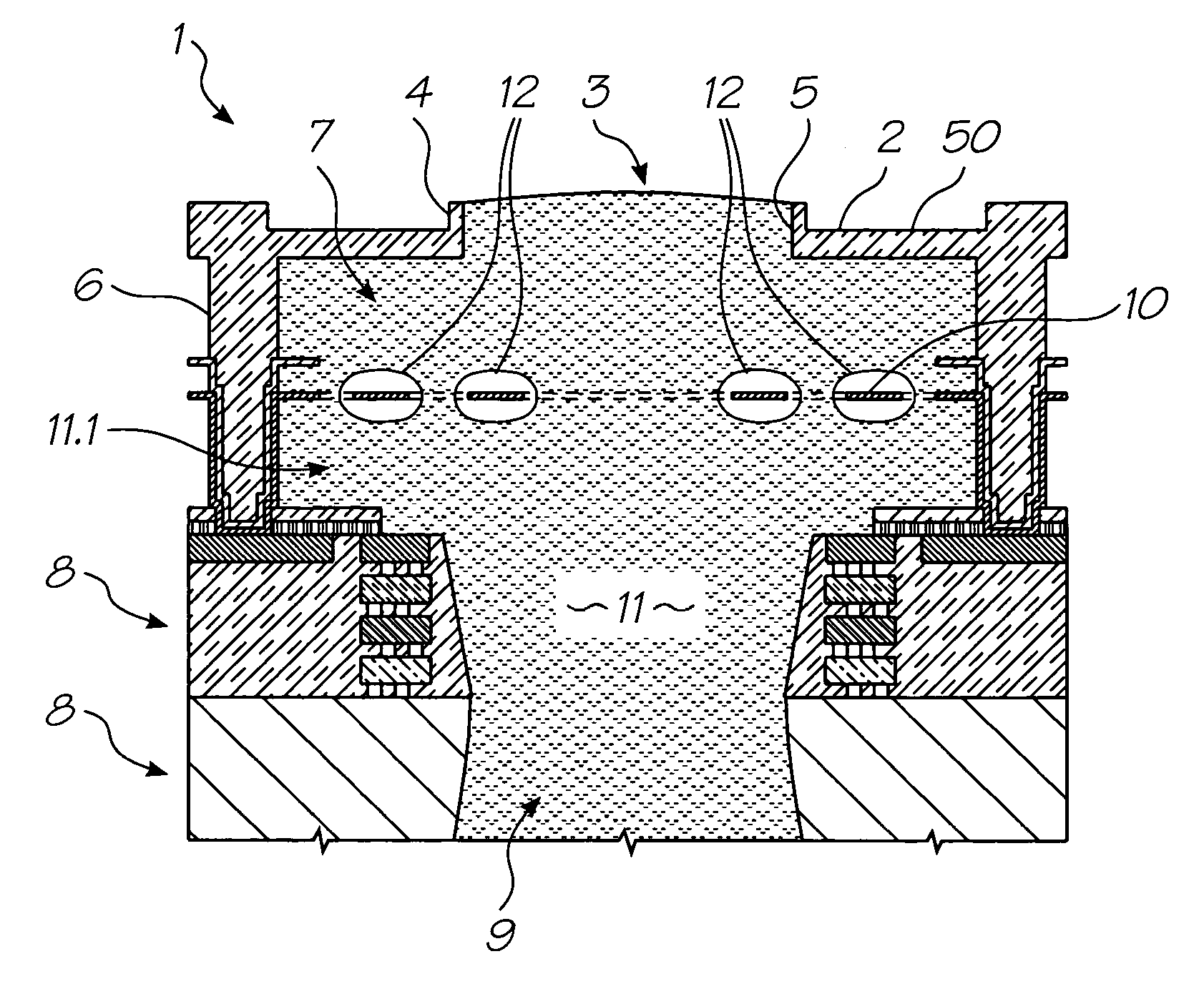 Printhead nozzle with reduced ink inertia and viscous drag