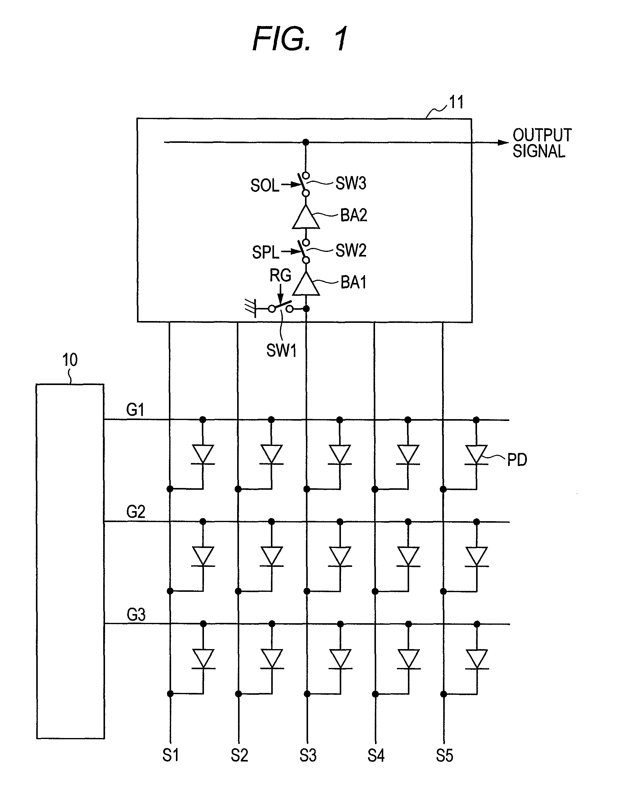 Photosensor device