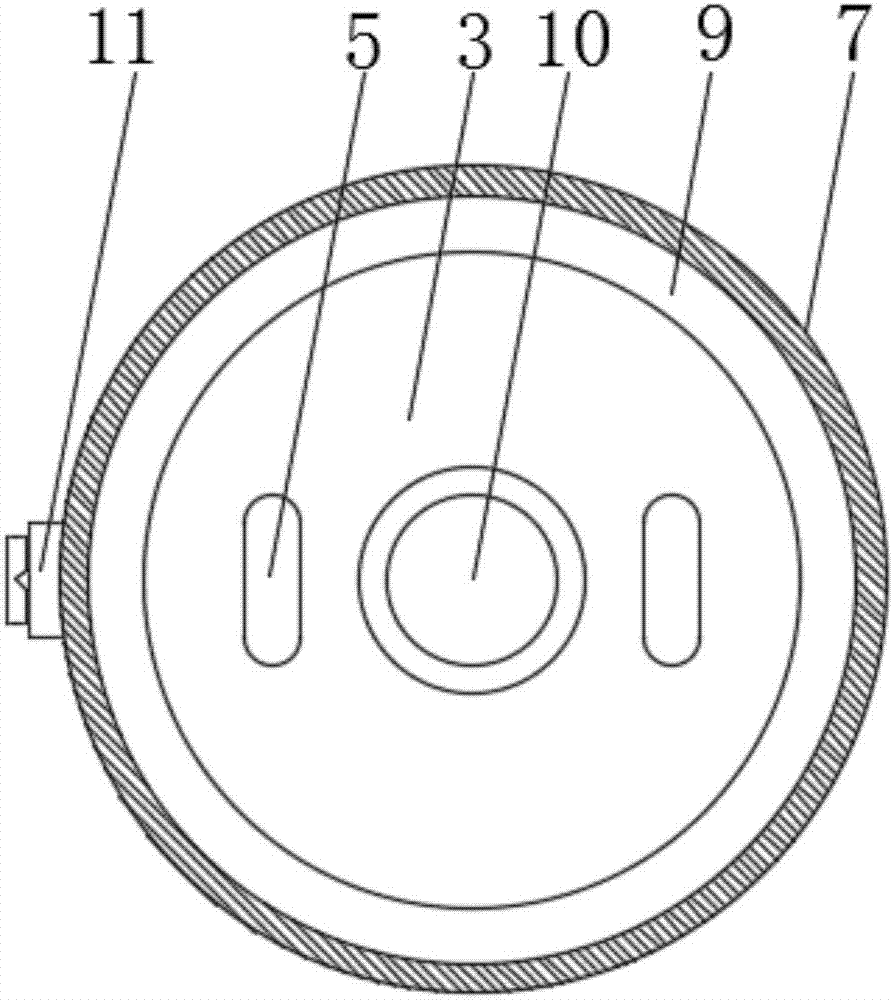 Diamond-studding embroidering machine provided with novel bead storage disc