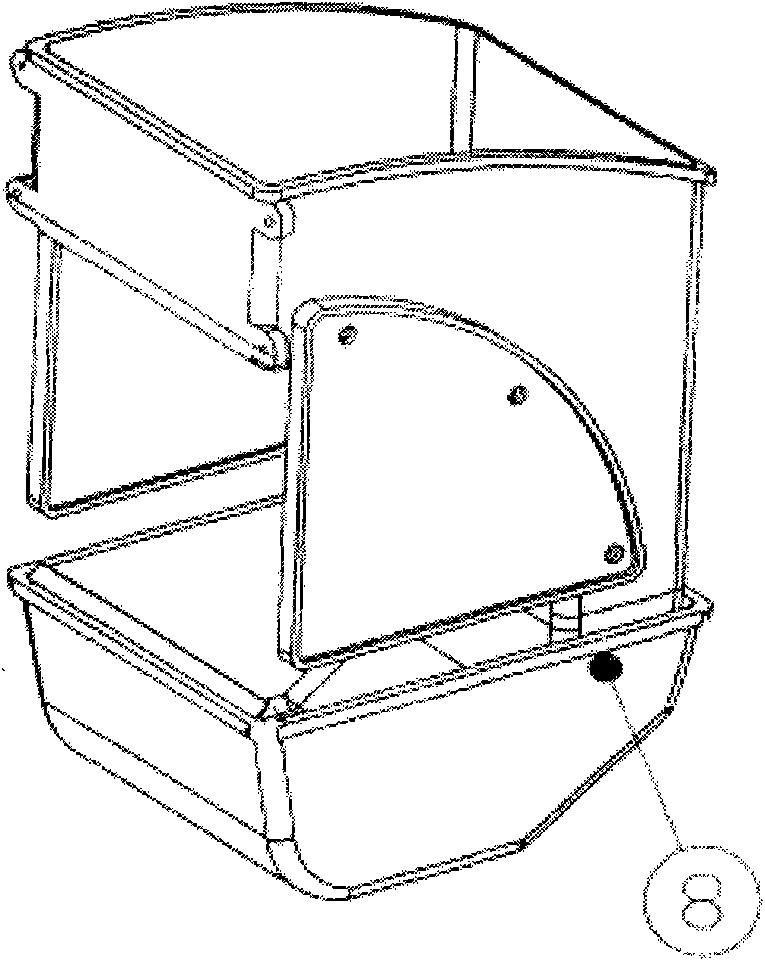 A kind of multifunctional drinking fountain food box