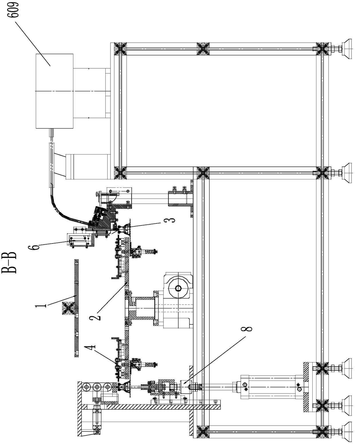 Automatic riveter for GU lamp cup