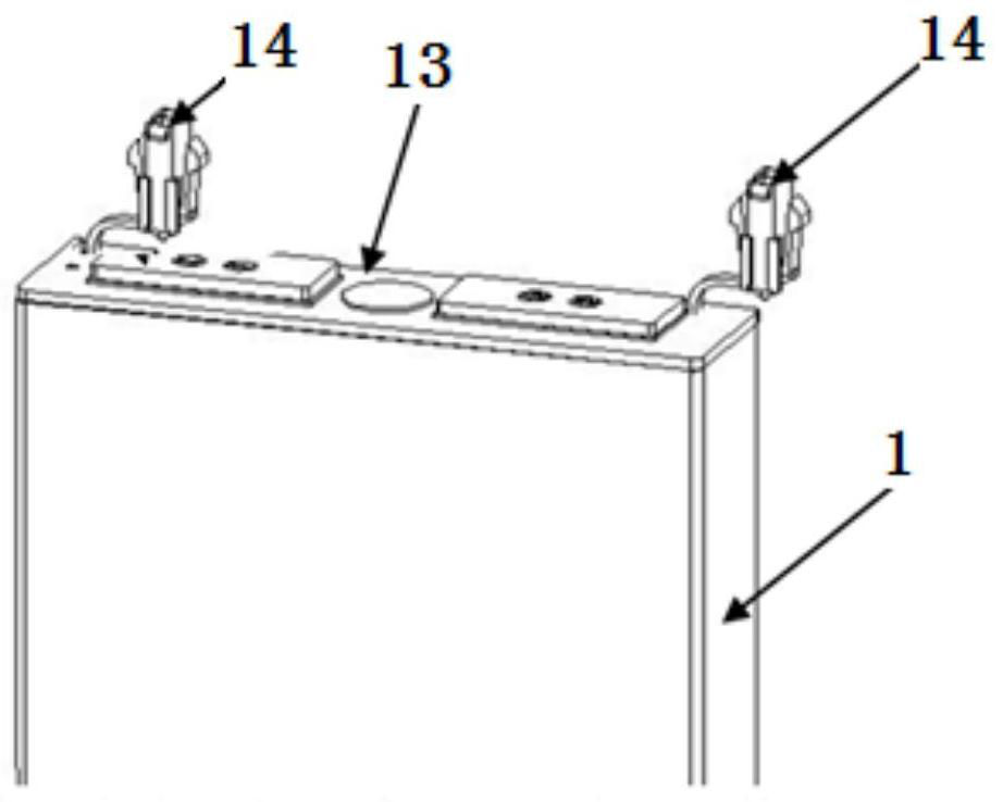 Intelligent lithium ion battery monomer and module thereof