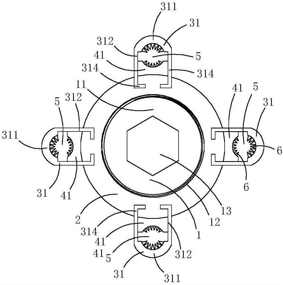 Line clamping fittings used for electric power circuit