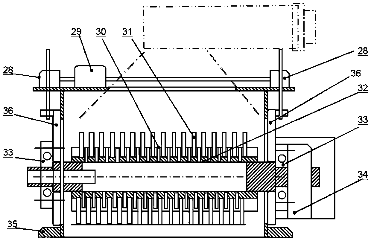 Dust removal device for removing dust and adherends on surface of steel belt and operation method