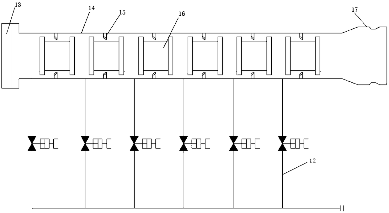 Subsea manifold device with automatic launching function of pigging ball