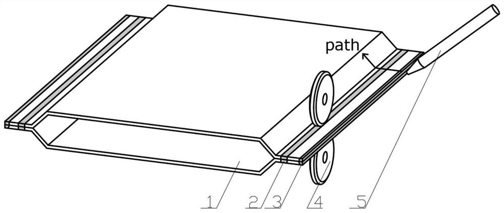 A hybrid welding method for duplex stainless steel heat exchange plates based on residual stress control