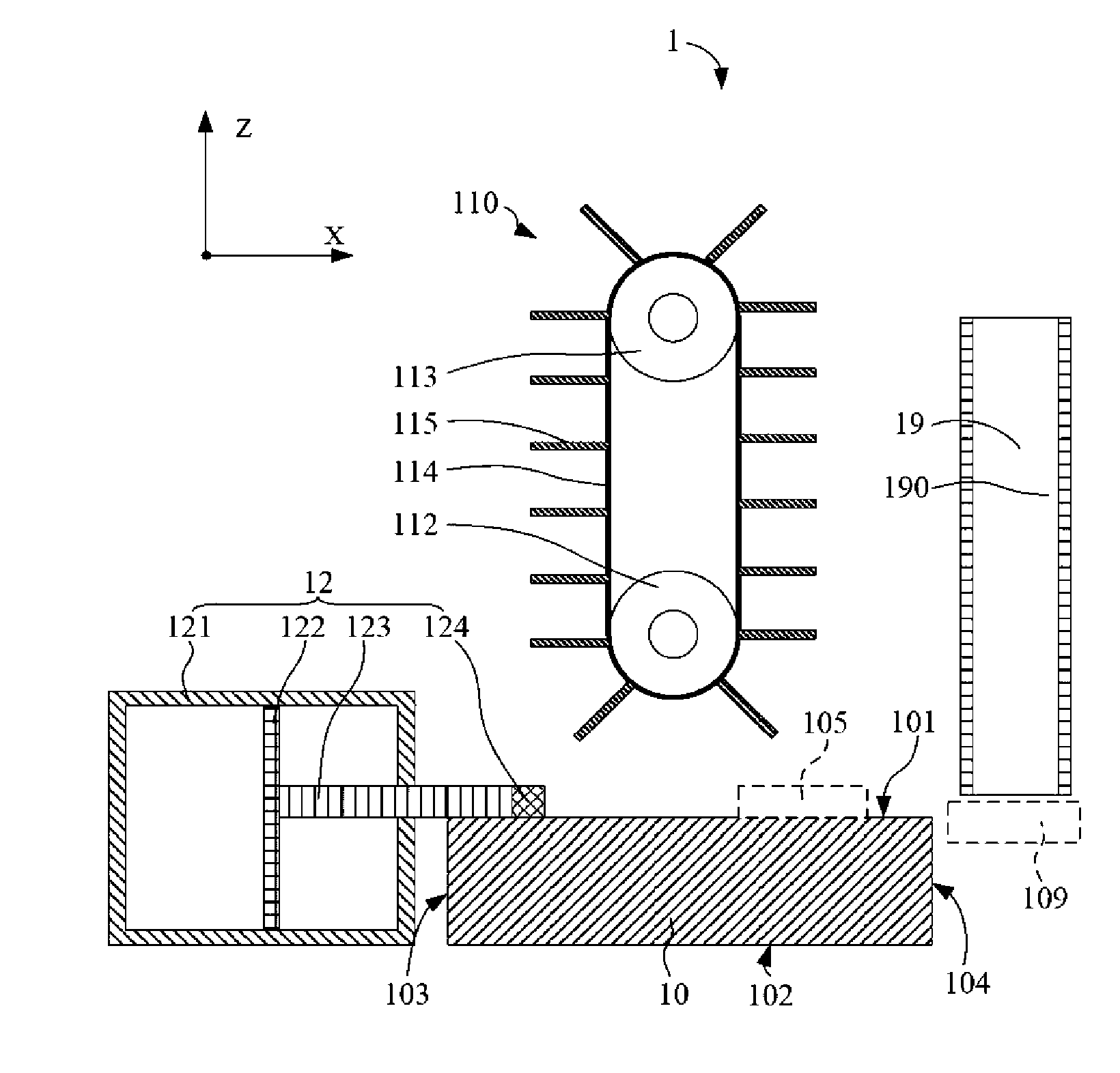 Assembling system