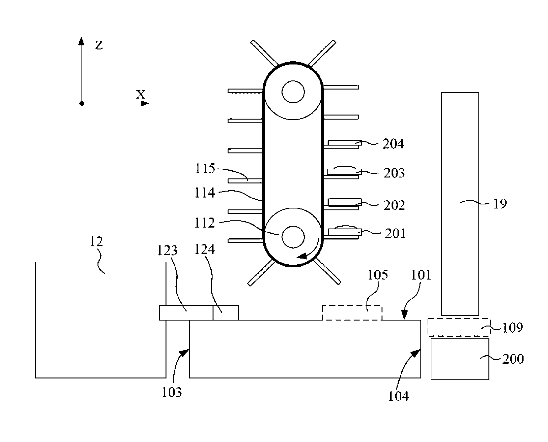 Assembling system