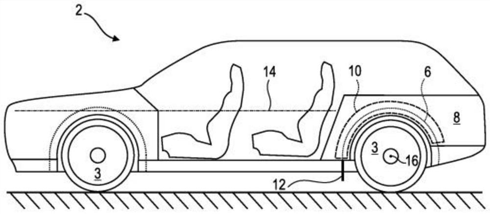 Motor vehicle fenders with aerodynamic flaps