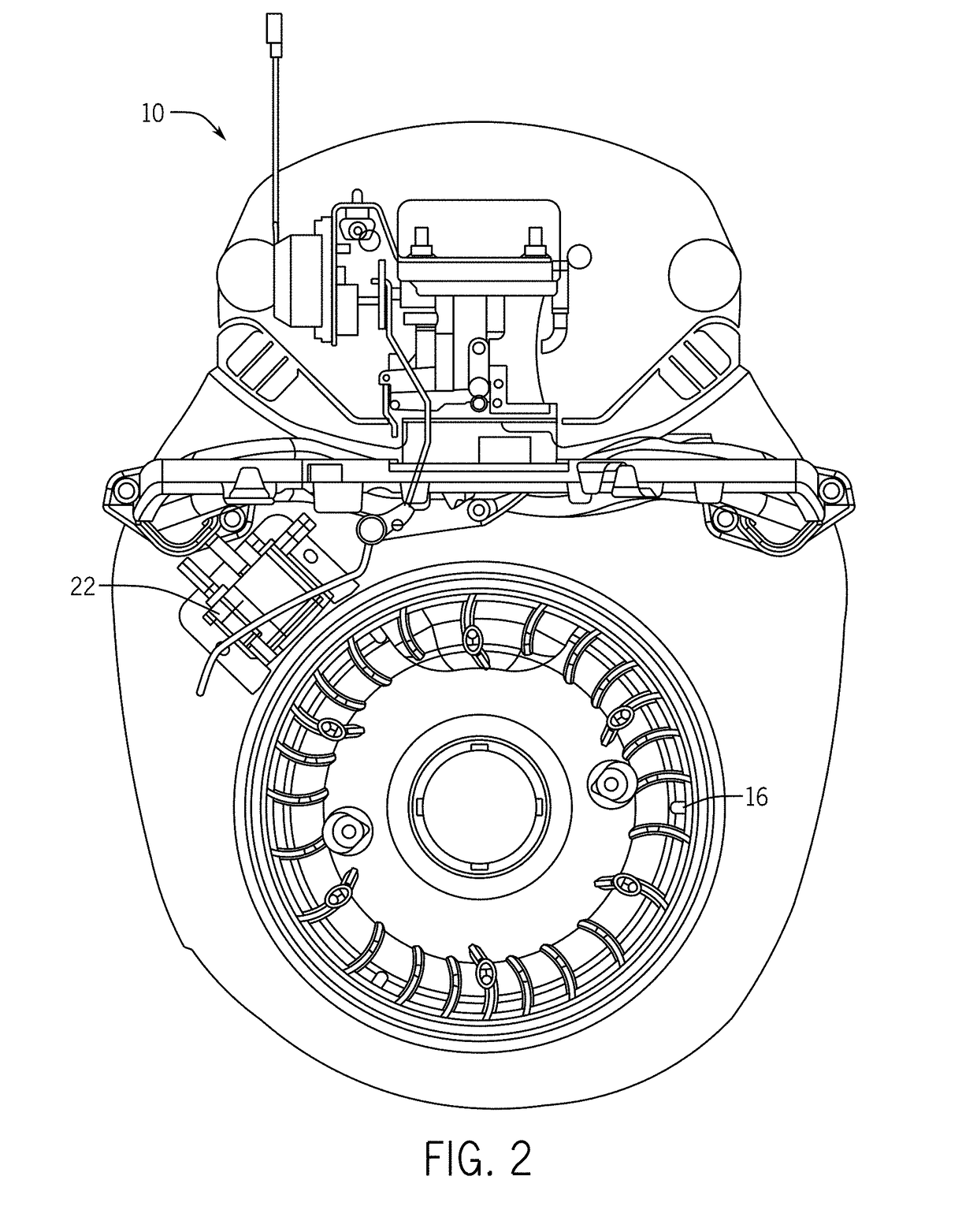 Multiple-keyed flywheel and engine crankshaft