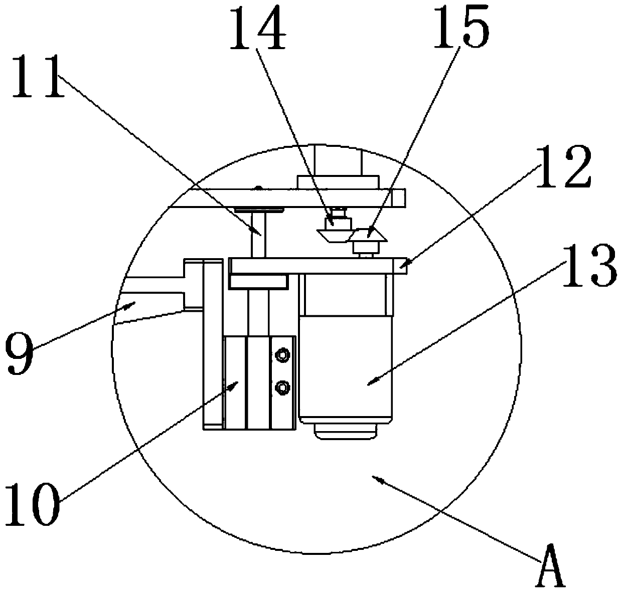 Spraying process and equipment for impact-resistant automobile protection plate