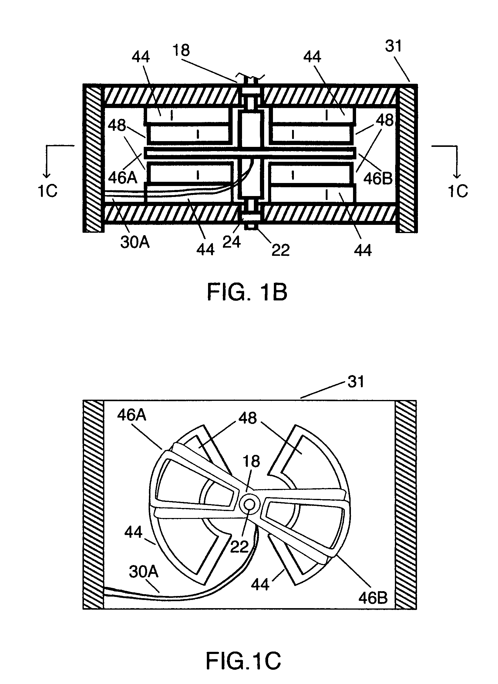 Diaphragm for full range boxless rotary loudspeaker driver