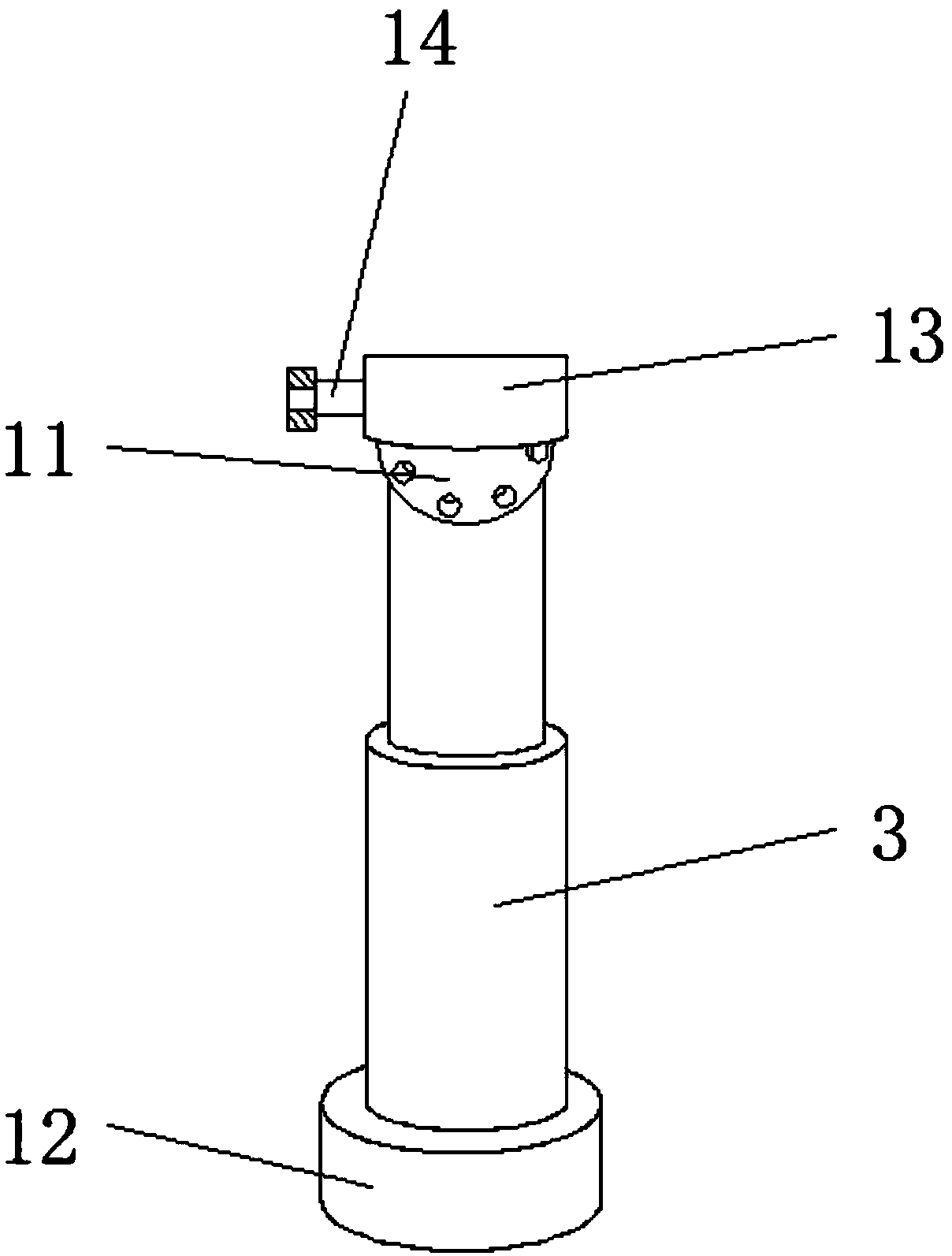 Supporting frame for branches and stems of grapefruit tree