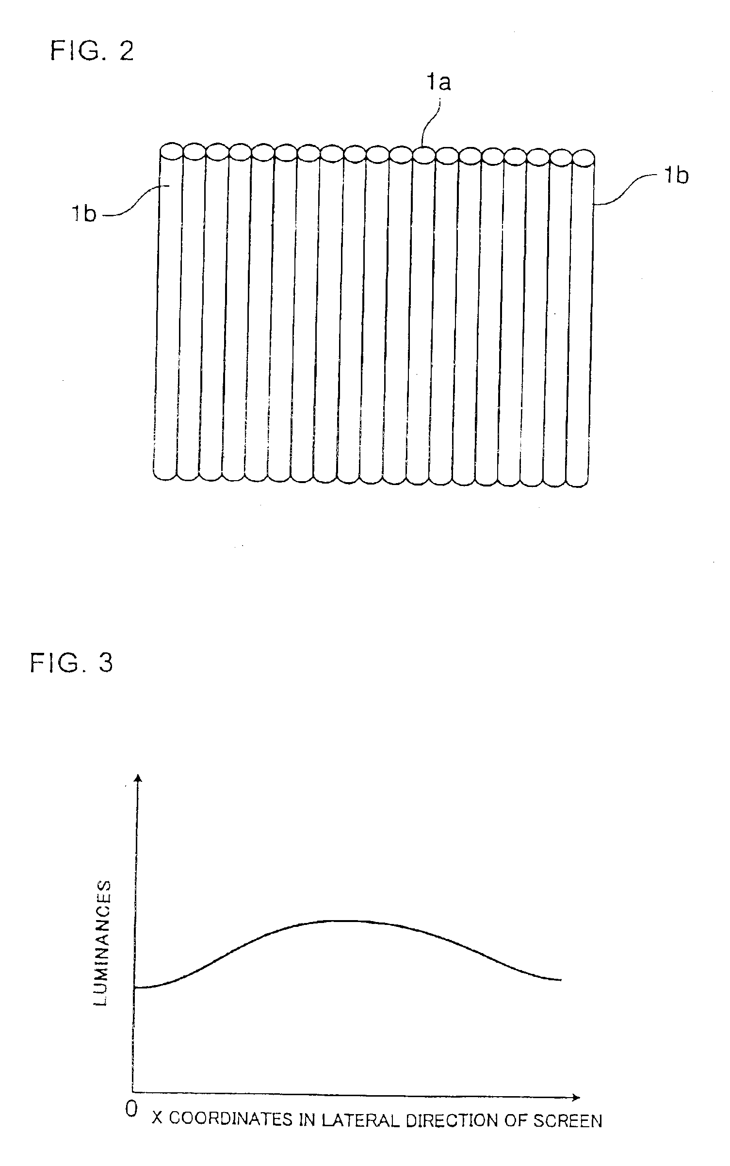 Display device with a plurality of light-emitting tubes arranged in parallel