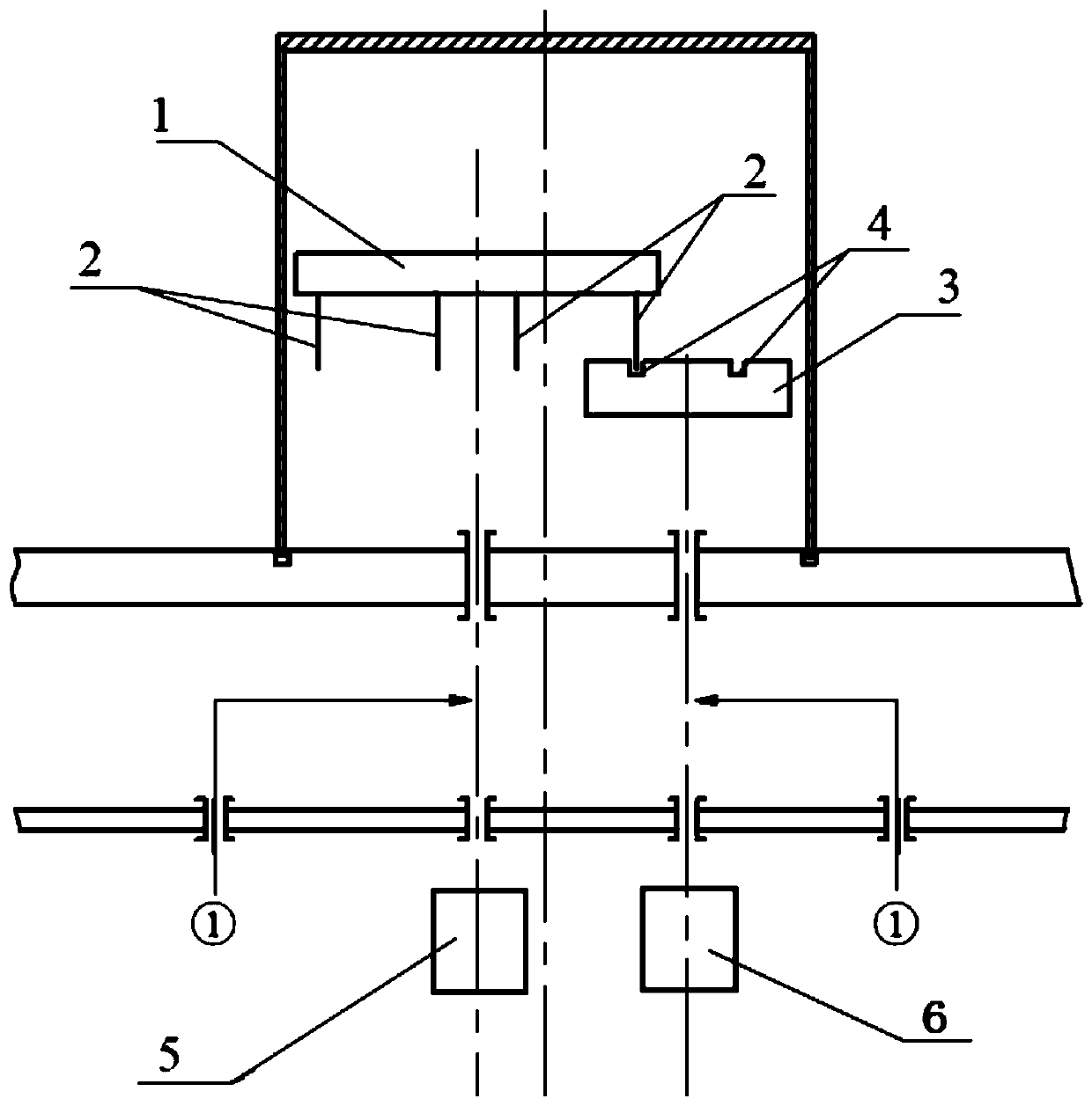 An intrinsically safe circuit spark test device and speed regulation method